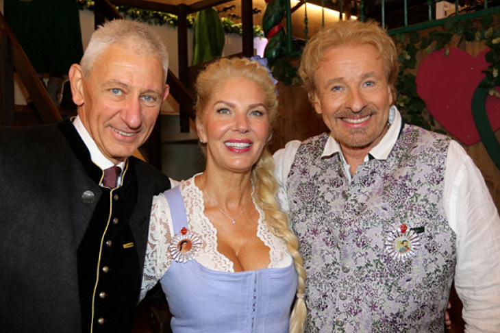 Foto: Siegfried Able mit Thomas Gottschalk und Karina Mroß (© Copyright: ATP)